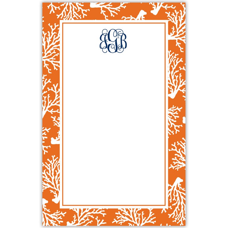 boatman geller coral repeat notepad