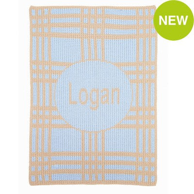 crazy for plaid stroller blanket