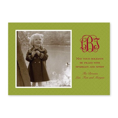 boatman geller basketweave willow photocard