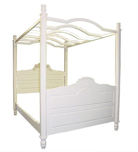 rose canopy bed