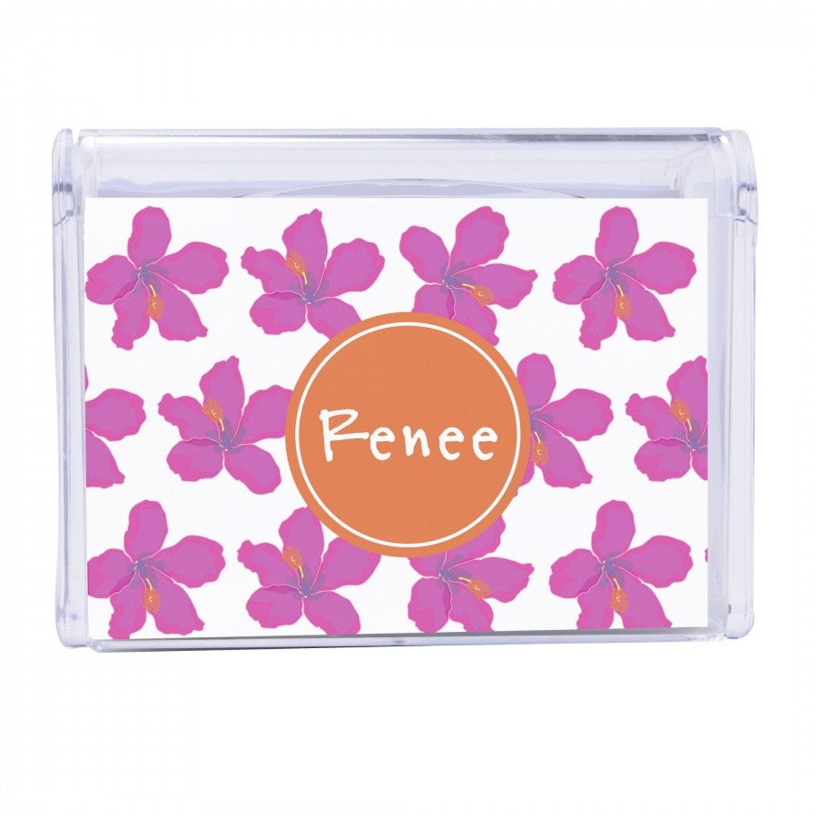 Hibiscus Note Box