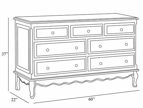 verona french dresser by art for kids