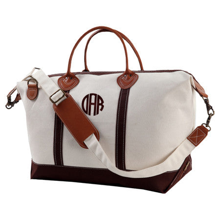 weekender bag brown