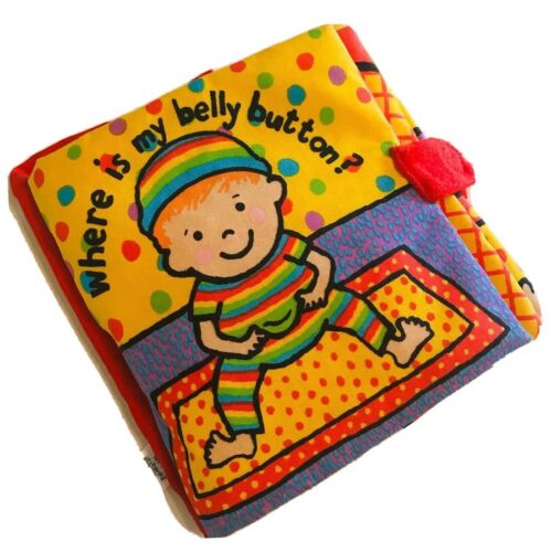 where is my bellybutton soft baby educational book