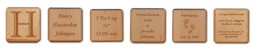 wooden birth block